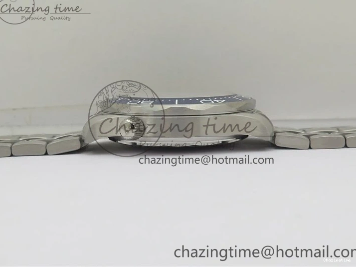 0324 Seamaster Diver 300M ORF 1:1 Best Edition Blue Ceramic Gray Dial on SS Bracelet A HighQuality 7867